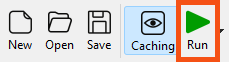 Run button